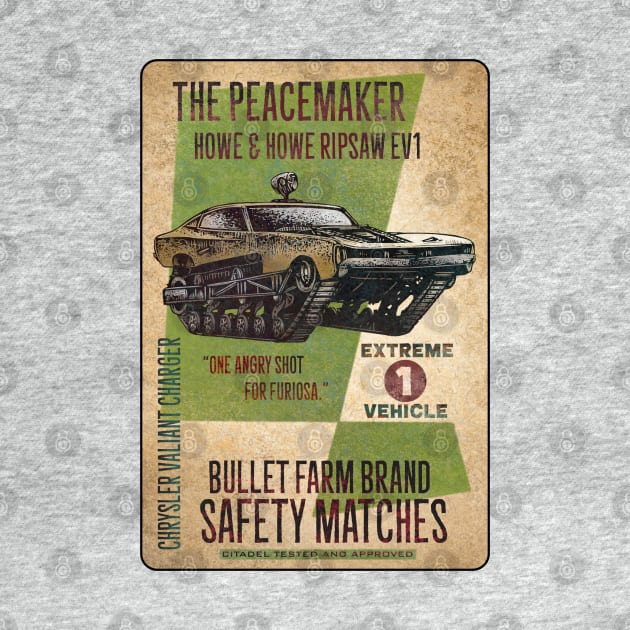Bullet Farm Brand Matches by ChetArt